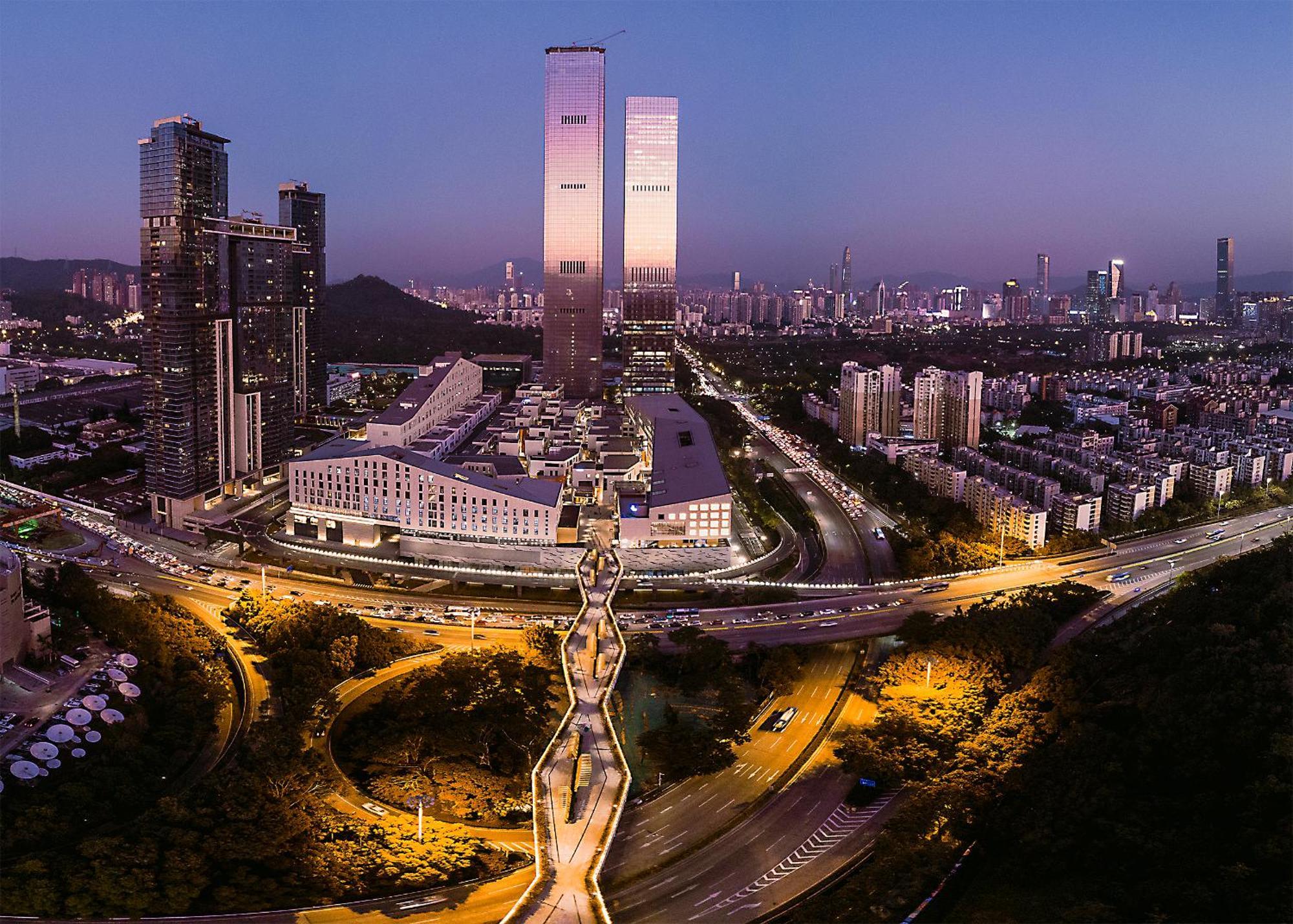 Golden Central Hotel Serviced Residence-Xin Hao E Du Shenzhen Zewnętrze zdjęcie