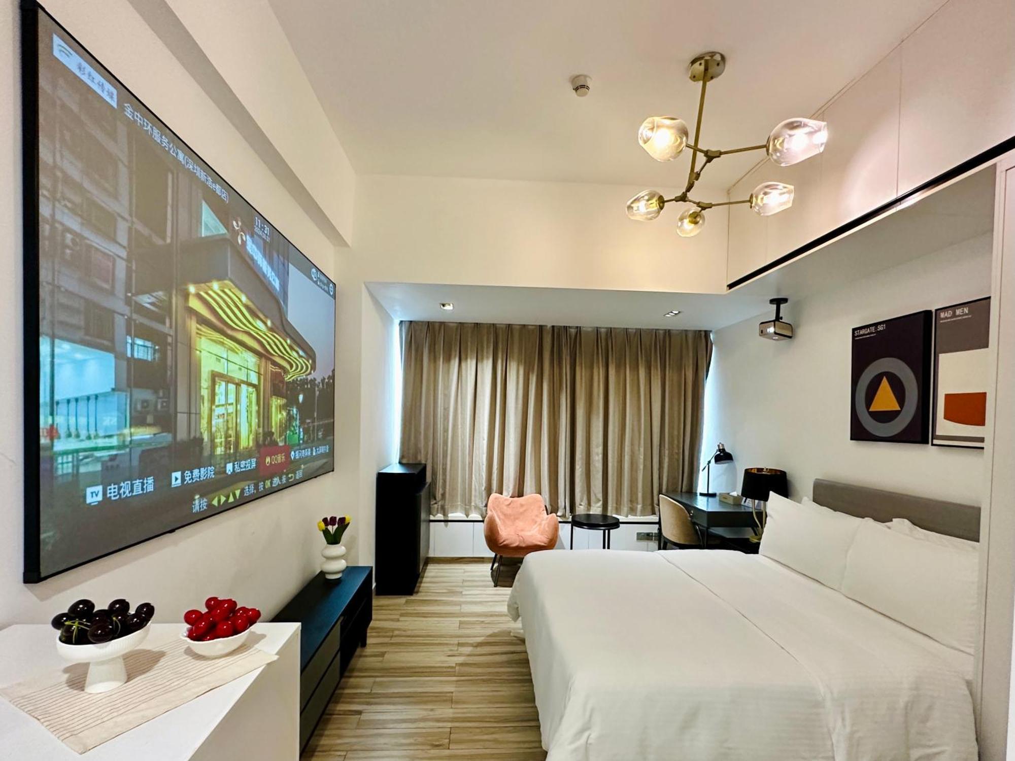 Golden Central Hotel Serviced Residence-Xin Hao E Du Shenzhen Zewnętrze zdjęcie