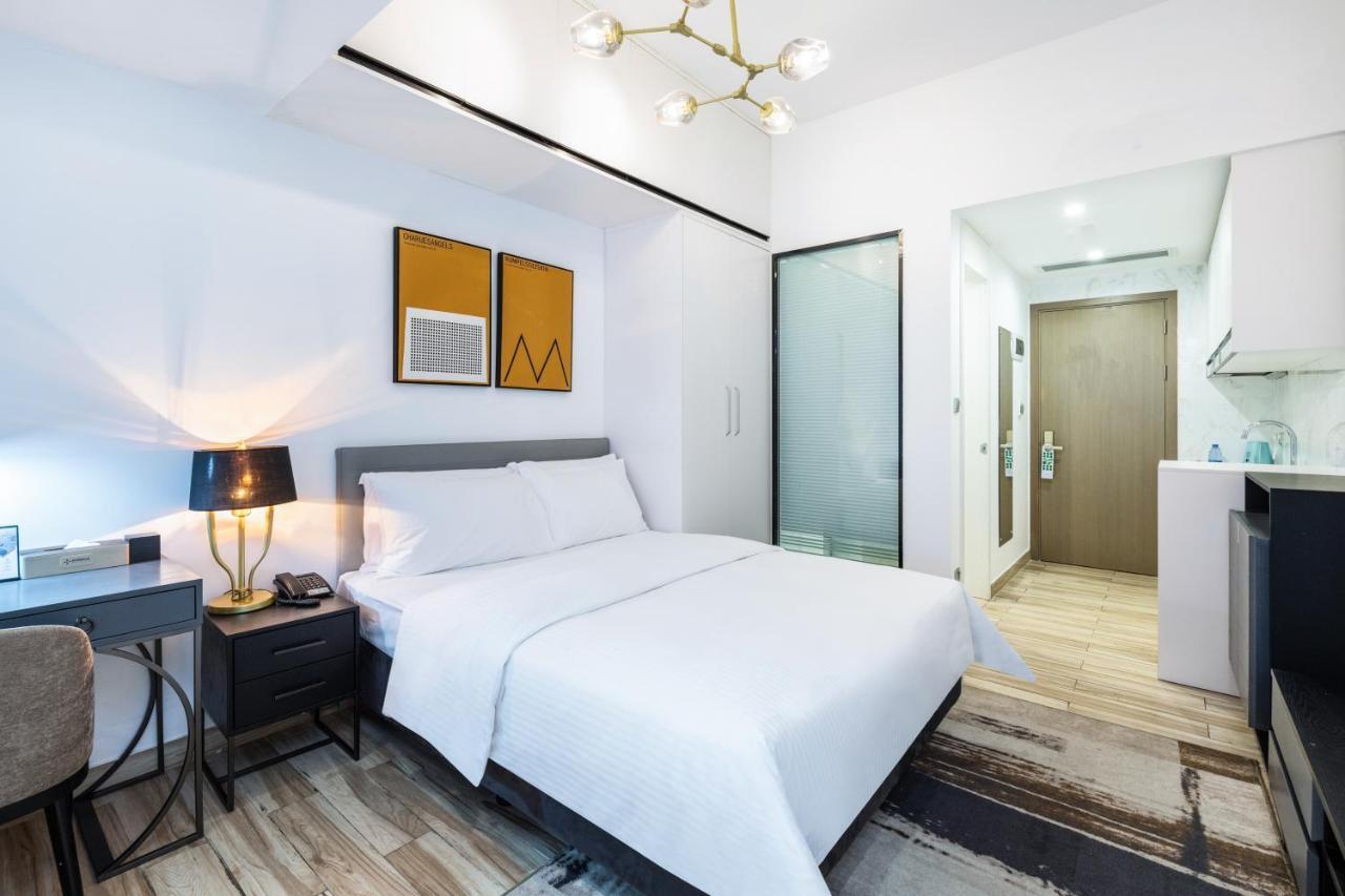 Golden Central Hotel Serviced Residence-Xin Hao E Du Shenzhen Zewnętrze zdjęcie