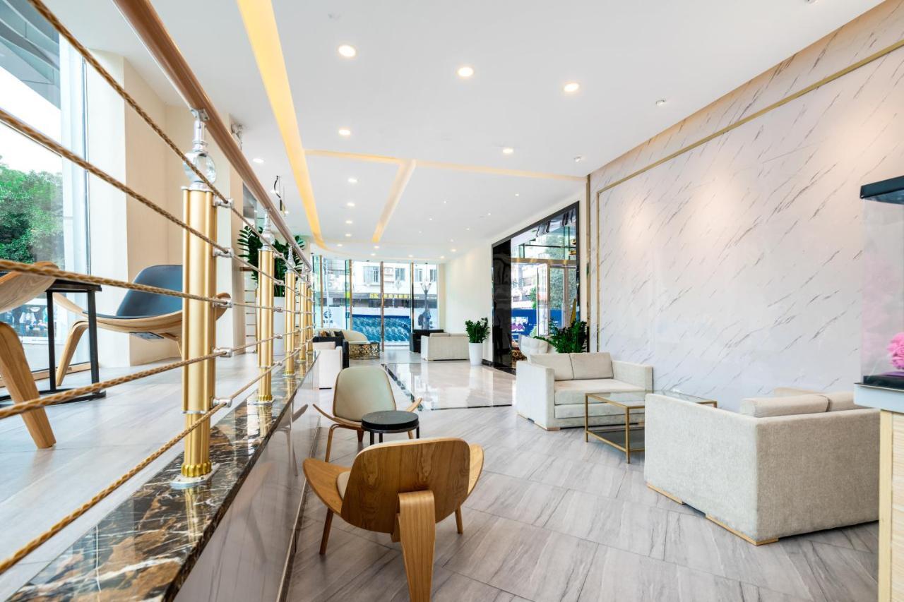 Golden Central Hotel Serviced Residence-Xin Hao E Du Shenzhen Zewnętrze zdjęcie