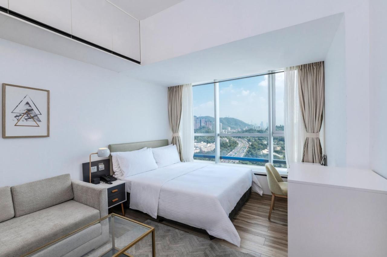 Golden Central Hotel Serviced Residence-Xin Hao E Du Shenzhen Zewnętrze zdjęcie