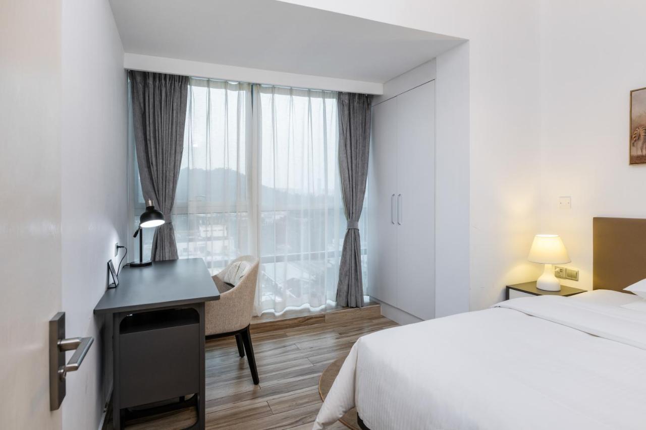 Golden Central Hotel Serviced Residence-Xin Hao E Du Shenzhen Zewnętrze zdjęcie